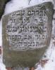 "[Here lies] a [perfect and upright?] man, Abraham Ebe? son of R. Dawid (of blessed memory) Rabinowicz (Rabinowitz).  He died 14th Av 5688.  May his soul be bound in the bond of everlasting life." (szpekh@cwu.edu)